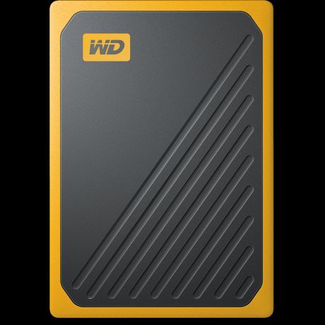 Внешний SSD-накопитель 2.5" 500Gb Western Digital My Passport Go WDBMCG5000AYT-WESN (SSD) USB 3.1 Желтый