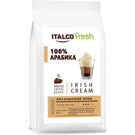 Кофе в зернах Italco Irish cream 375 г