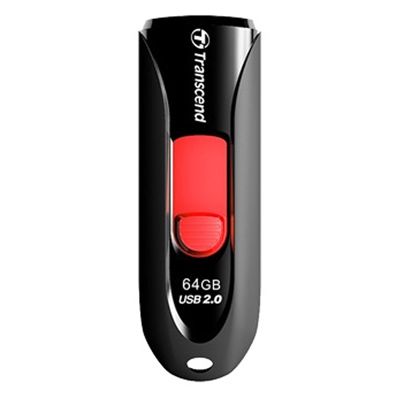 USB Flash накопитель 64GB Transcend JetFlash 590 (TS64GJF590K) USB 2.0 Черный