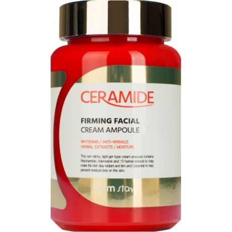 FarmStay Укрепляющий ампульный крем-гель с керамидами Ceramide Firming Facial Cream Ampoule, 250 мл.