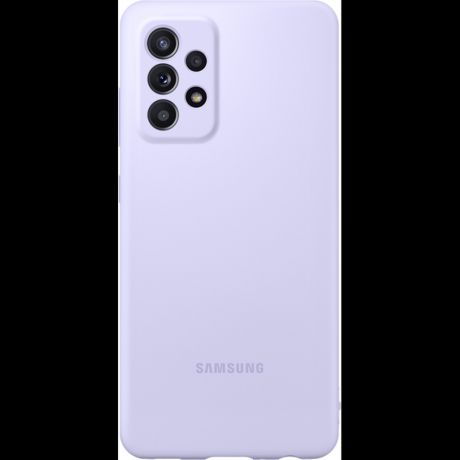 Чехол для Samsung Galaxy A72 SM-A725 Silicone Cover фиолетовый