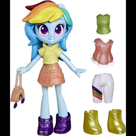 Кукла Hasbro My Little Pony Equestria Girls Девочки Эквестрии с нарядами Радуга Дэш E9244/E9245