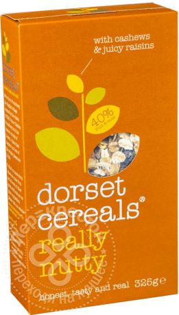 Мюсли Dorset Cereals Многозерновые 4 ореха 325г