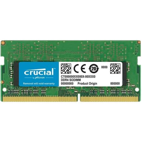 Модуль памяти SO-DIMM DDR4 8Gb PC21300 2666Mhz Crucial CL19 (CT8G4SFRA266)