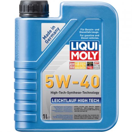 Масло моторное Liqui Moly Leichtlauf High Tech 5W-40 1л