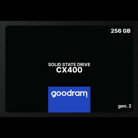 Внутренний SSD-накопитель 256Gb GOODRAM CX400 (SSDPR-CX400-256-G2) SATA3 2.5"