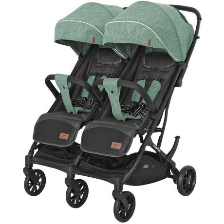 Коляска для двойни прогулочная Carrello CRL-5506 Presto Duo Tea Green