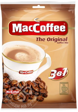 Напиток кофейный MacCoffee Original 3в1 10пак*20г