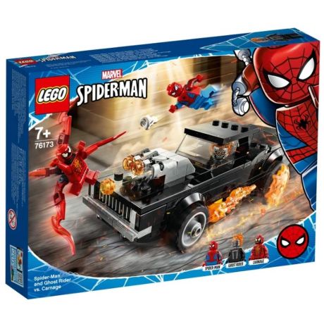 LEGO Super Heroes Человек-Паук и Призрачный Гонщик против Карнажа 76173