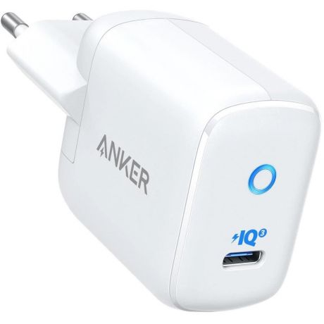 Сетевое зарядное устройство Anker PowerPort Atom PD 30Вт USB Type-C белый