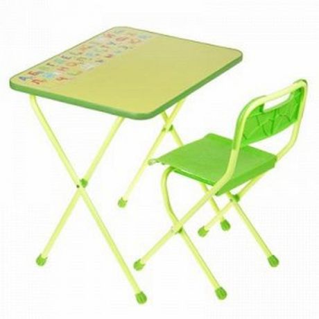 Комплект детской мебели NIKA KIDS (стол+стул) КА2/С (салатовый)