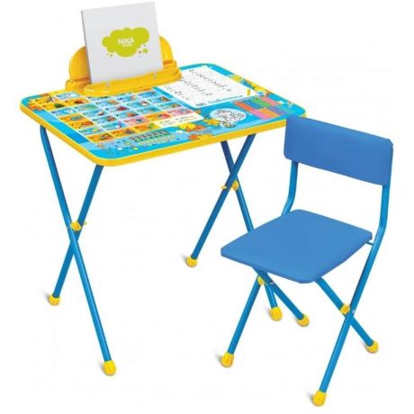 Комплект детской мебели NIKA KIDS (стол+стул) КП2/11 Первоклашка (голубой)