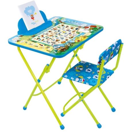 Комплект детской мебели NIKA KIDS (стол+стул) КУ2/ВА Веселая азбука