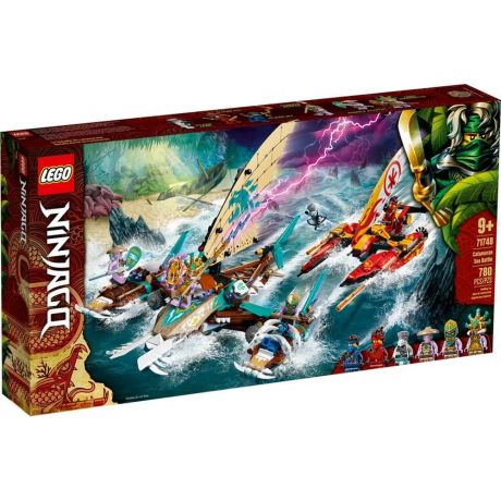 LEGO Ninjago Морская битва на катамаране 71748