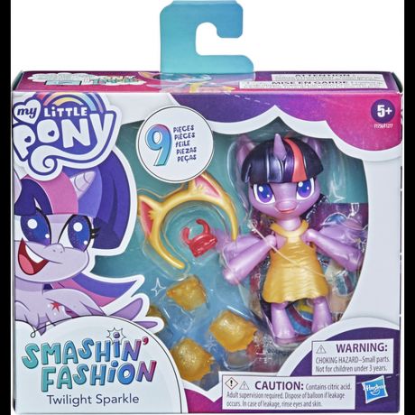 Игровой набор Hasbro My Little Pony Пони взрывная модница F12775L0 Twilight Sparkle (желтое платье)