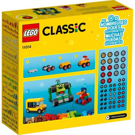 LEGO Classic Кубики и колёса 11014