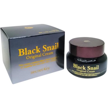 Secret Key Крем для лица с муцином черной улитки Black Snail Original Cream, 50 г.