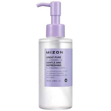 MIZON Гидрофильное масло для снятия макияжа Great Pure Cleansing Oil, 145 мл.