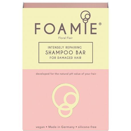 Foamie Твердый шампунь Floral Flair для поврежденных волос, 1 шт.