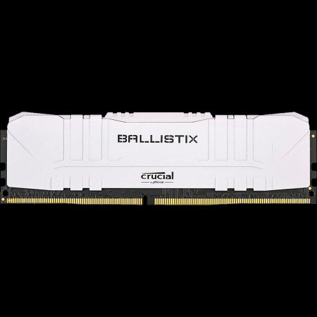 Модуль памяти DIMM 16Gb DDR4 PC25600 3200MHz Crucial Ballistix White (BL16G32C16U4W)