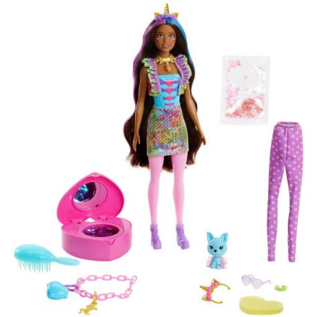 Кукла Mattel Barbie Кукла-сюрприз Единорог с сюрпризами внутри GXV95