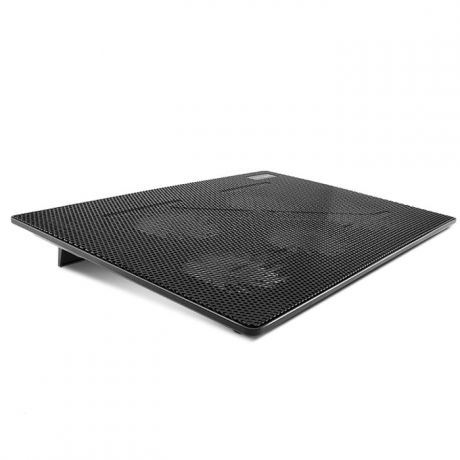 Подставка охлажд. Crown CMLC-1105 для ноутбука до 15,6", 5 вен. 80 мм, silver&blue