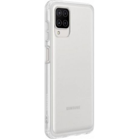 Чехол для Samsung Galaxy A12 SM-A125 Soft Clear Cover прозрачный
