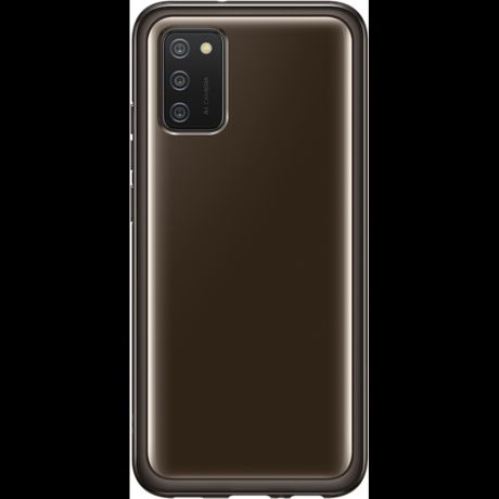 Чехол для Samsung Galaxy A02s SM-A025F Soft Clear Cover черный