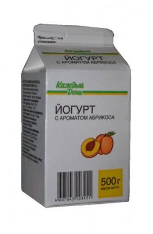 Йогурт питьевой «Каждый день» абрикос 2,5%, 500 мл