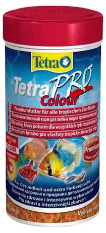 Корм для тропических рыб Tetra TetraPro Color Crisps чипсы, 250 мл