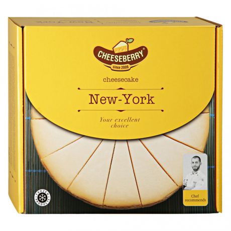Торт Чизкейк Cheeseberry New-York, 1 кг