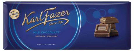 Шоколад Karl Fazer молочный, 200 г