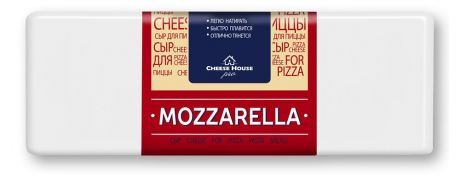 Сыр полутвердый Cheese Hause Моцарелла Пицца 40%, вес