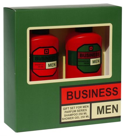 Подарочный набор мужской Шампунь для волос «Фестива» Business Men, 250 мл + Гель для душа «Фестива» Business Men, 250 мл