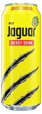 Напиток энергетический Jaguar Дикий, 0,5 л