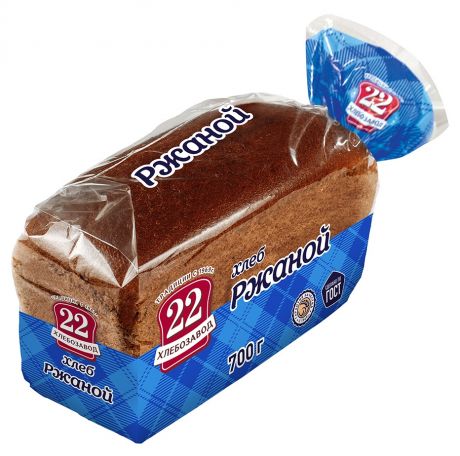 Хлеб ржаной «Хлебозавод №22», 700 г