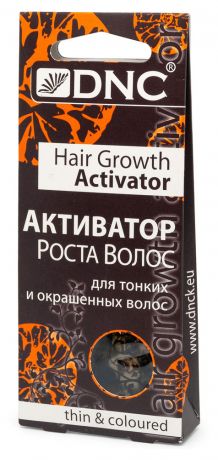 Активатор для роста волос DNC для тонких и окрашенных волос, 3 х 15 мл