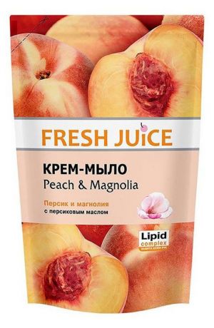 Крем-мыло Fresh Juice Peach персик с глицерином, 460 мл