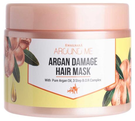 Маска для волос Welcos Around me Argan Damage Hair Mask, 300 г