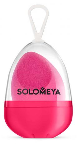 Спонж для макияжа Solomeya Косметический со срезом, 1 шт