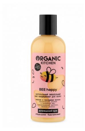 Кондиционер для волос Organic Kitchen Bee happy Натуральный питательный, 270 мл