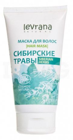 Маска для волос Levrana Ecocert Сибирские травы, 150 мл