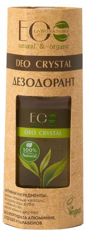 Дезодорант шариковый EO Laboratorie Deo Crystal Кора дуба и зеленый чай, 50 мл