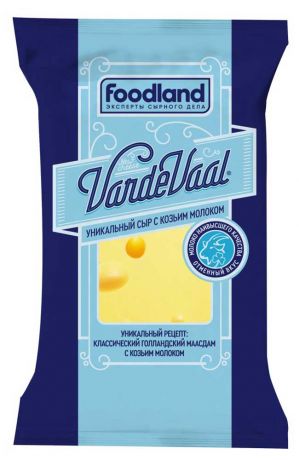 Сыр полутвердый Vardevaal Excelsior с козьим молоком 45%, 200 г