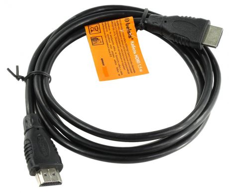 Кабель видео BELSIS BW3304, HDMI (m) - HDMI (m), 1,8 м