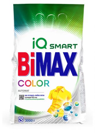 Стиральный порошок BiMax Color Automat, 3 кг