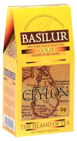 Чай Basilur Gold Ceylon, 100 г