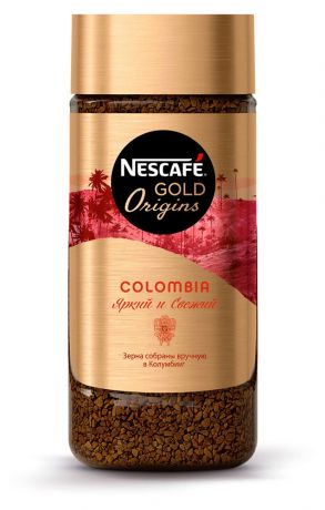 Кофе растворимый Nescafe Gold Origins Colombia, 85 г