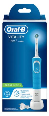 Зубная щетка электрическая Oral-B Vitality 100, 1 шт