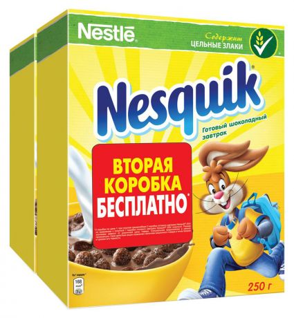 Готовый завтрак Nesquik шоколадный, 500 г